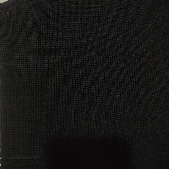 TSE 100% Wool Women's Scoop Neck Black Sleeveless Midi Dress Size Large - Picture 7 of 8